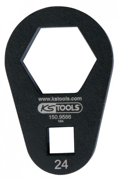 KS Tools 3/8" Einsteck-Ringschlüssel, extra flach