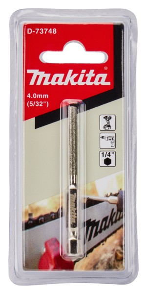 Makita Rundfeile, 4,0 mm - 1/4" - D-73748