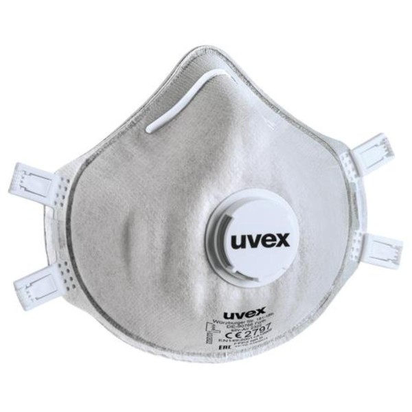 uvex Atemschutzmaske silv - Air c 2322 FFP3 mit Ausatemventil - 15 Stück