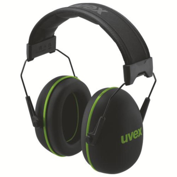 uvex Kapselgehörschutz KX10 schwarz/ grün SNR 30 dB
