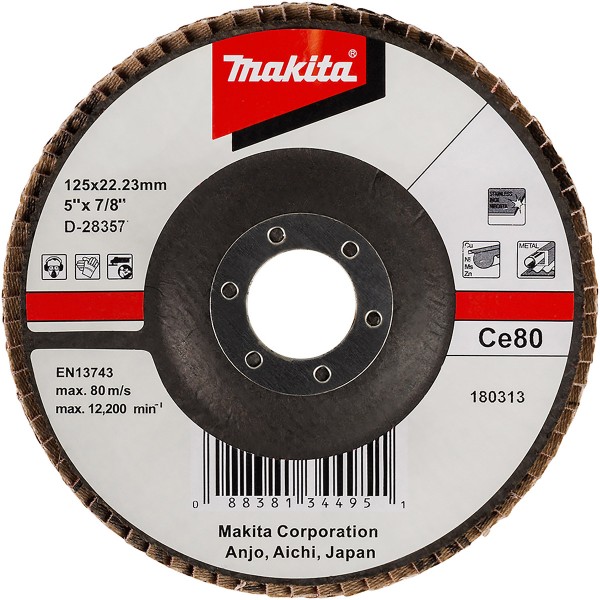 Makita Fächerschleifsch. 125mm 80 - D-28357