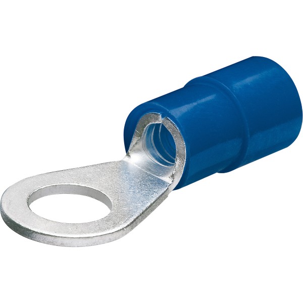 KNIPEX Kabelschuh/Ringform isoliert, blau 100 Stück