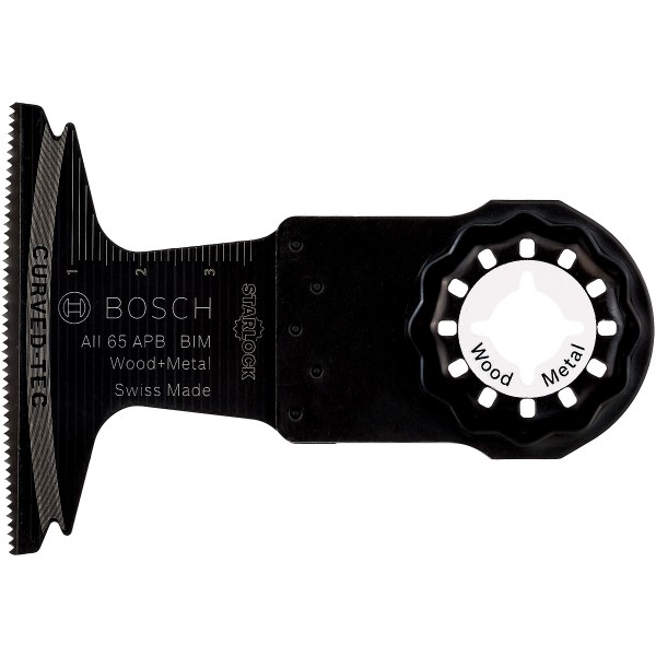 Bosch Tauchsägeblatt AII 65 APB Starlock BIM, Wood and Metal, 40 x 65 mm