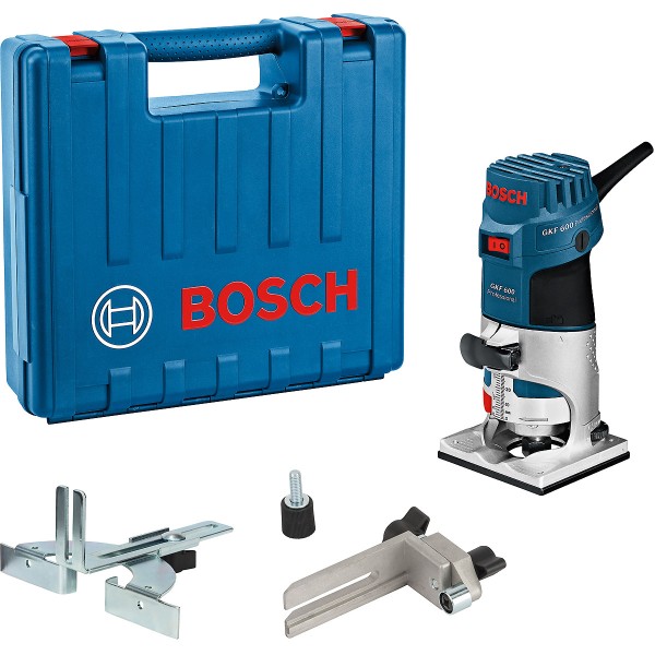 Bosch Kantenfräse GKF 600, mit Handwerkerkoffer