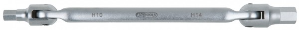 KS Tools Öldienst-Schlüssel Sechskant für Hinterachsdifferential, 10x14mm
