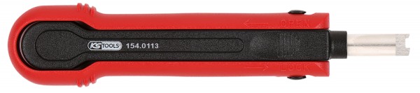 KS Tools Kabel-Entriegelungswerkzeug für Flachsteckhülsen 0,6 mm