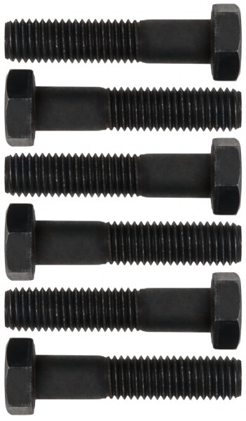 KS Tools Schrauben-Satz M12 x 1,75 mm, SW 19, L=40 mm, 6-tlg