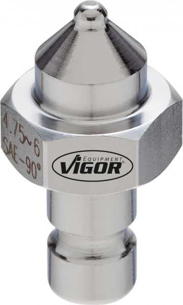 VIGOR Druckstück 90° DIN / SAE, V2558, 4.75 - 6