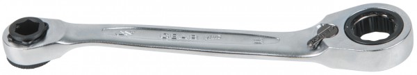 KS Tools 11mm + 1/4" Durchgangs-Umschaltknarre