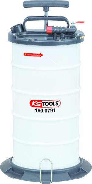 KS Tools Vakuum-Absaugpumpen-Grundgerät, 9,5 Liter