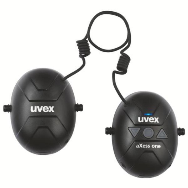uvex Kapselgehörschutz aXess one Helmkapsel Basiseinheit schwarz SNR 25 dB