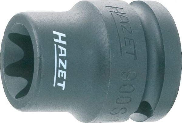 HAZET Schlag- Maschinenschrauber Steckschlüssel-Einsatz (1/2 Zoll), Außen TORX® Profil