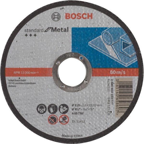 Bosch Trennscheibe gerade Standard for Metal A 60 T BF