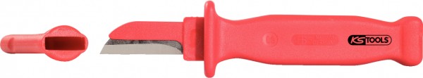 KS Tools Kabelmesser mit Schutzisolierung, 200mm