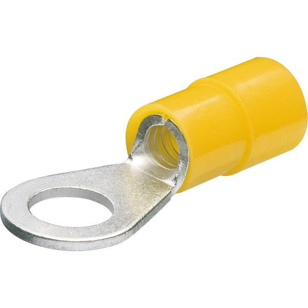 KNIPEX Kabelschuh/Ringform isoliert, gelb 100 Stück
