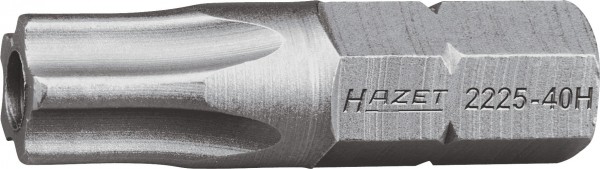 HAZET 5-Stern-Bit Sechskant 6,3 (1/4 Zoll) Innen-5-Stern Profil mit Zapfen