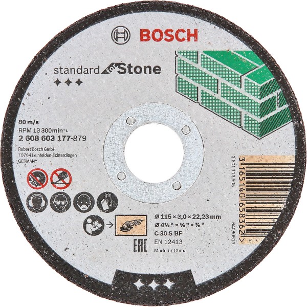 Bosch Trennscheibe gerade Standard for Stone C 30 S BF