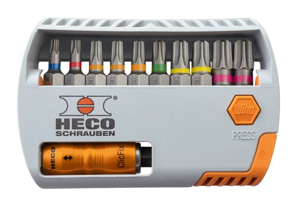 HECO-Bit-Selector, HECO-Drive, mit Farbkodierung 11-tlg.