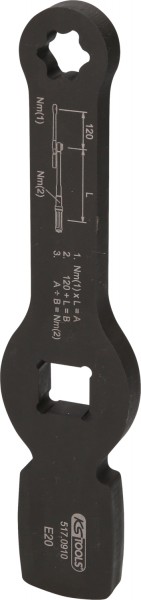 KS Tools 3/4" Schlag-Torx-E-Schlüssel mit 2 Schlagflächen, E20