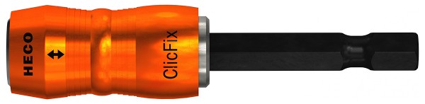 HECO-ClicFix Schnellwechselhalter, magnetisch, mit Logo, Aluminium eloxiert, 1 St.