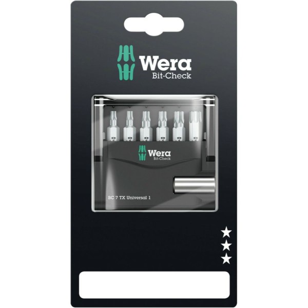 Wera Bit-Check 7 TX Universal 1 SB, 7-teilig