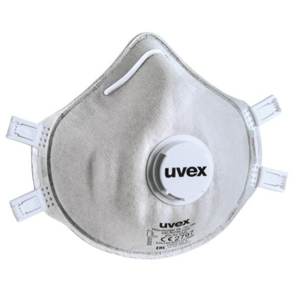 uvex Atemschutzmaske silv - Air c 2320 FFP3 mit Ausatemventil - 15 Stück