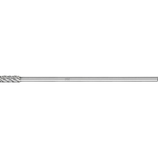 PFERD Hartmetall Hochleistungsfrässtift STEEL Zylinder ZYAS stirn Stahl mit Stahllangschaft