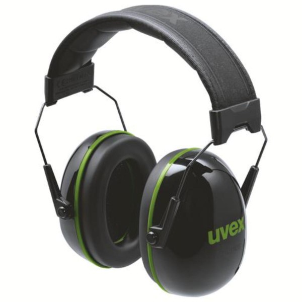 uvex Kapselgehörschutz K10 schwarz/ grün SNR 30 dB