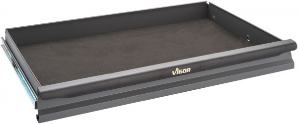 VIGOR Schublade, flach, 569 x 398 x 75 mm, für Series L, V1901, V1902, Werkbank V4813, V1905