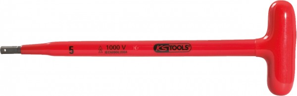 KS Tools T-Griff-Innensechskant-Stiftschlüssel mit Schutzisolierung