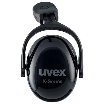 uvex pheos K1P Kapselgehörschutz Helmkapsel schwarz/grau SNR 28 dB Größe S/M/L