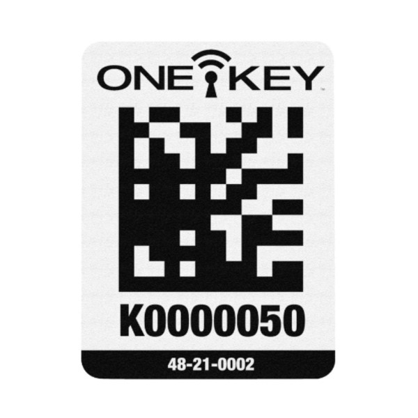 Milwaukee AIDT QR-Code Sticker für Plastik-Oberfläche