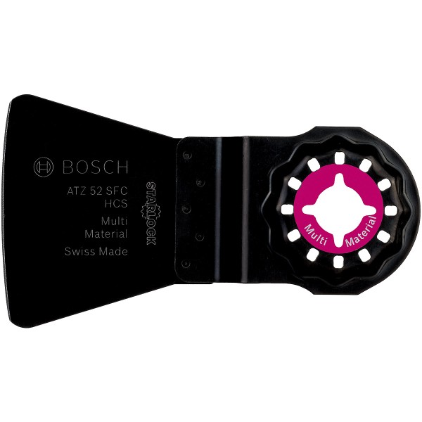 Bosch Starlock HCS Schaber ATZ 52 SFC, Flexibel, gekröpft, 52 x 38 mm