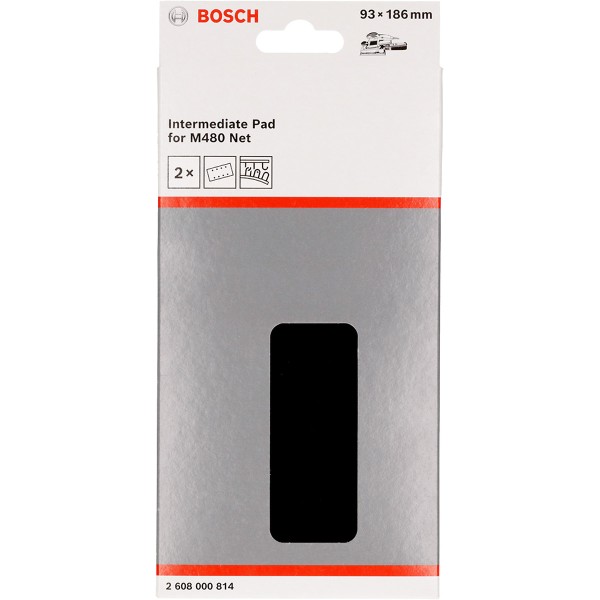 Bosch Pad Saver, gelocht, 93x186mm