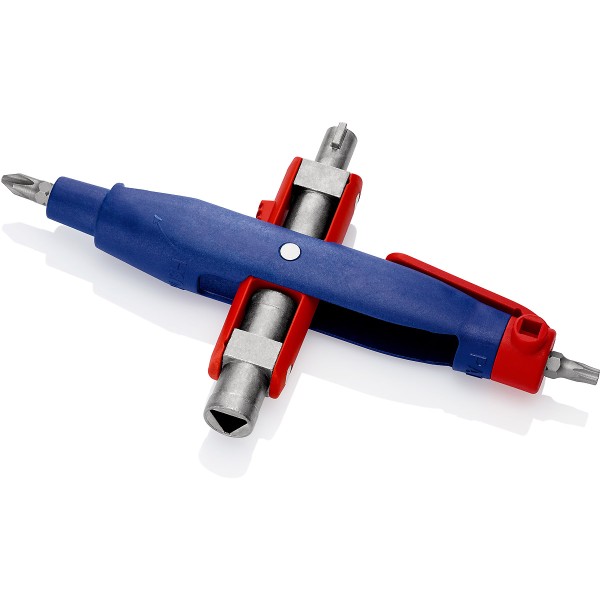 KNIPEX Stiftschaltschrankschlüssel für gängige Schränke und Absperrsysteme 145 mm