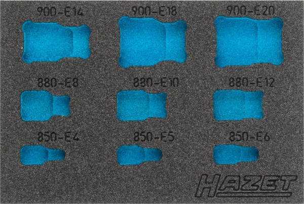 HAZET 2K-Weichschaum-Einlage leer