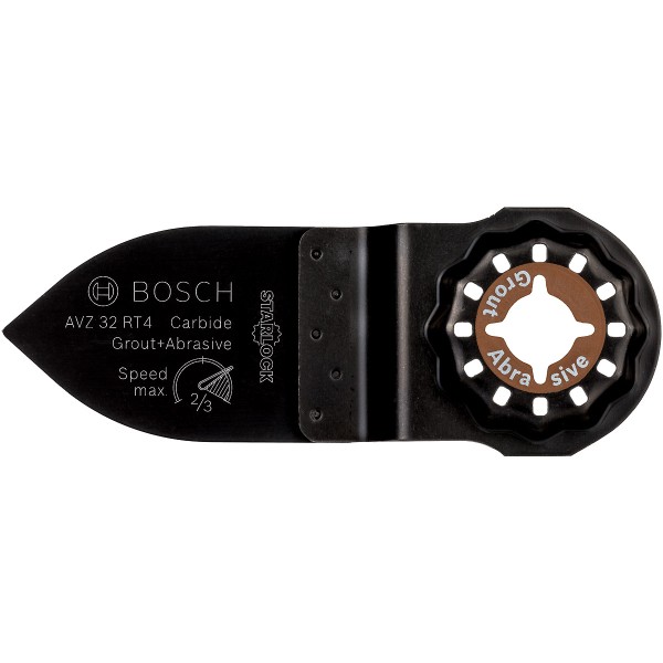 Bosch Starlock Carbide-RIFF Schleiffinger AVZ 32 RT4, B: 32 mm, T: 50 mm