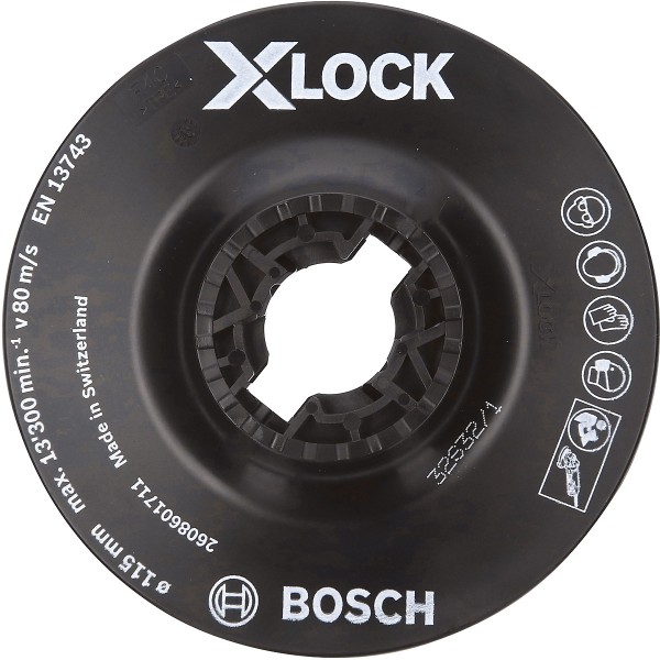 Bosch X-LOCK Stützteller, weich, 115 mm