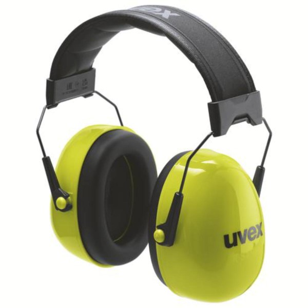 uvex Kapselgehörschutz Gehörschutzkapsel K20 Hi - Viz gelb SNR 33 dB