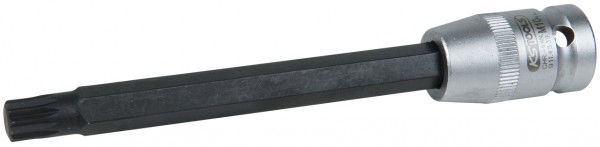 KS Tools 1/2" Bit-Stecknuss für Vielzahn (XZN®)-Schrauben M10, Länge 140 mm, phosphatiert