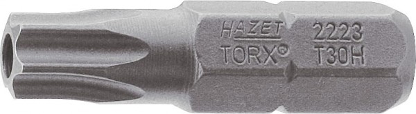 HAZET Bit Sechskant 6,3 (1/4 Zoll) Tamper Resistant TORX® Profil