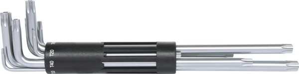KS Tools 3 in 1 Torx-Winkelstiftschlüssel-Satz mit Bohrung,8-tlg XL