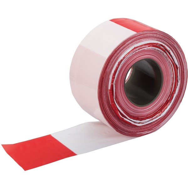 HAZET Folien-Absperrband rot/weiß geblockt