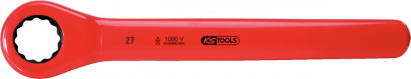 KS Tools Ratschenringschlüssel mit Schutzisolierung