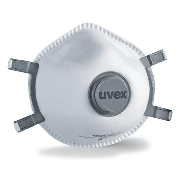 uvex silv-Air exxcel 7312 Atemschutzmaske FFP3 mit Ausatemventil
