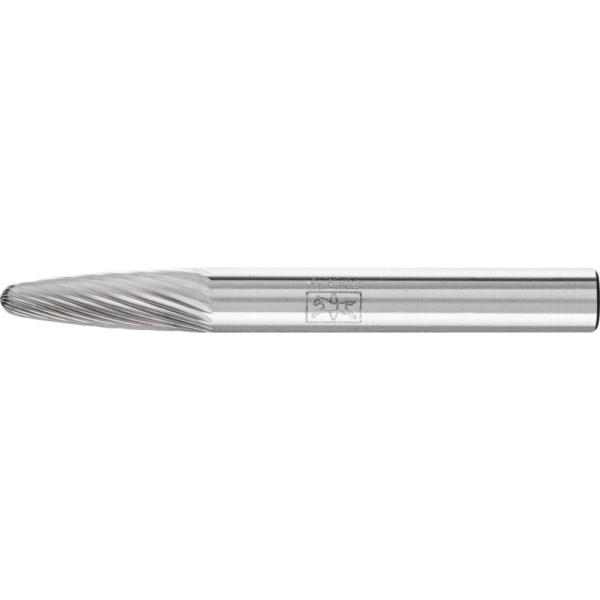 PFERD Hartmetall Frässtift Rundbogen RBF Z5 universal fein