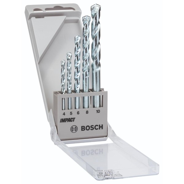 Bosch Steinbohrer-Set CYL-1, 5-teilig, Durchmesser: 4 - 10 mm