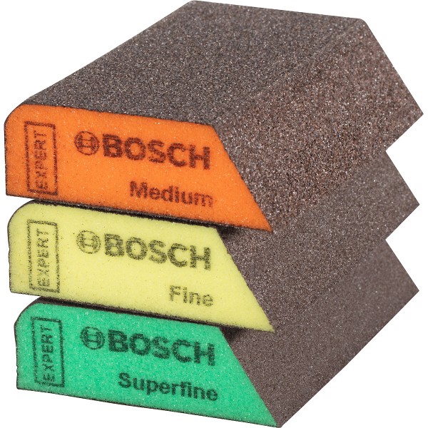 Bosch Schaumstoff-Schleifmittel Ex,Std,Pad,M,2