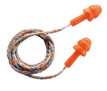 uvex whisper orange Gehörschutzstöpsel mit Kordel SNR 23 dB 50 Paar paarweise in Minibox
