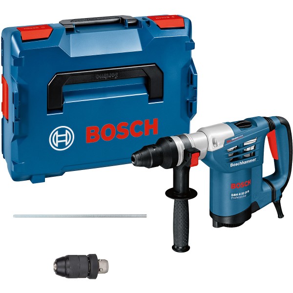 Bosch Bohrhammer mit SDS plus GBH 4-32 DFR, L-BOXX, Schnellspannbohrfutter